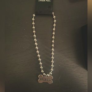 Dolls kill dog tag necklace brand new